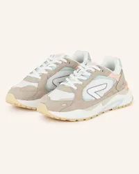 HUB Footwear Sneaker SLAM - WEISS/ TAUPE/ HELLBLAU Weiss