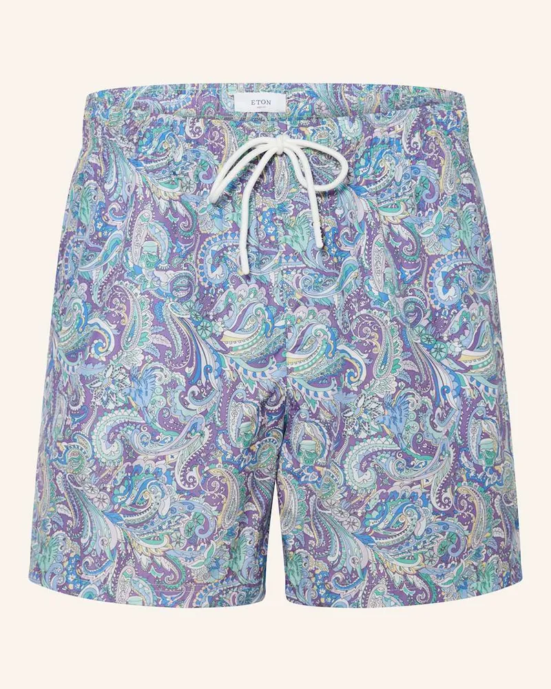 Eton Badeshorts Lila