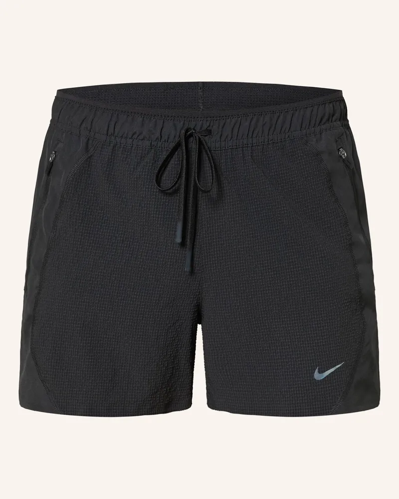 Nike 2-In-1-Laufshorts Dri-Fit Adv schwarz Schwarz