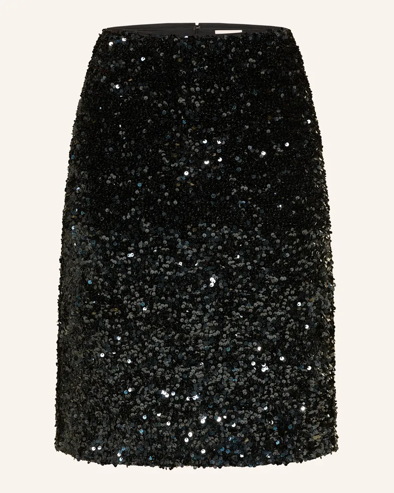 Calvin Klein Rock mit Pailletten Schwarz
