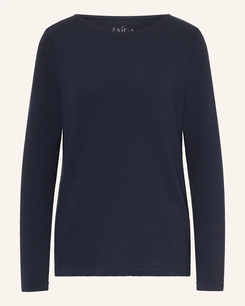 ZAíDA Longsleeve blau Dunkelblau