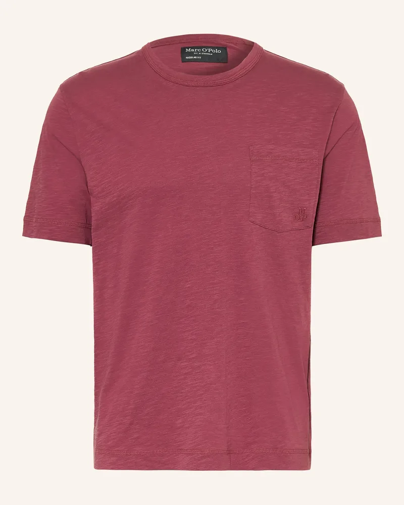 Marc O'Polo T-Shirt rot Dunkelrot