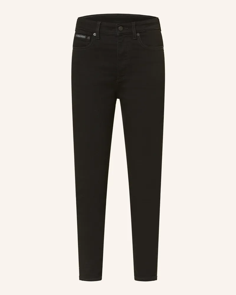 Calvin Klein Skinny Jeans schwarz Jw4