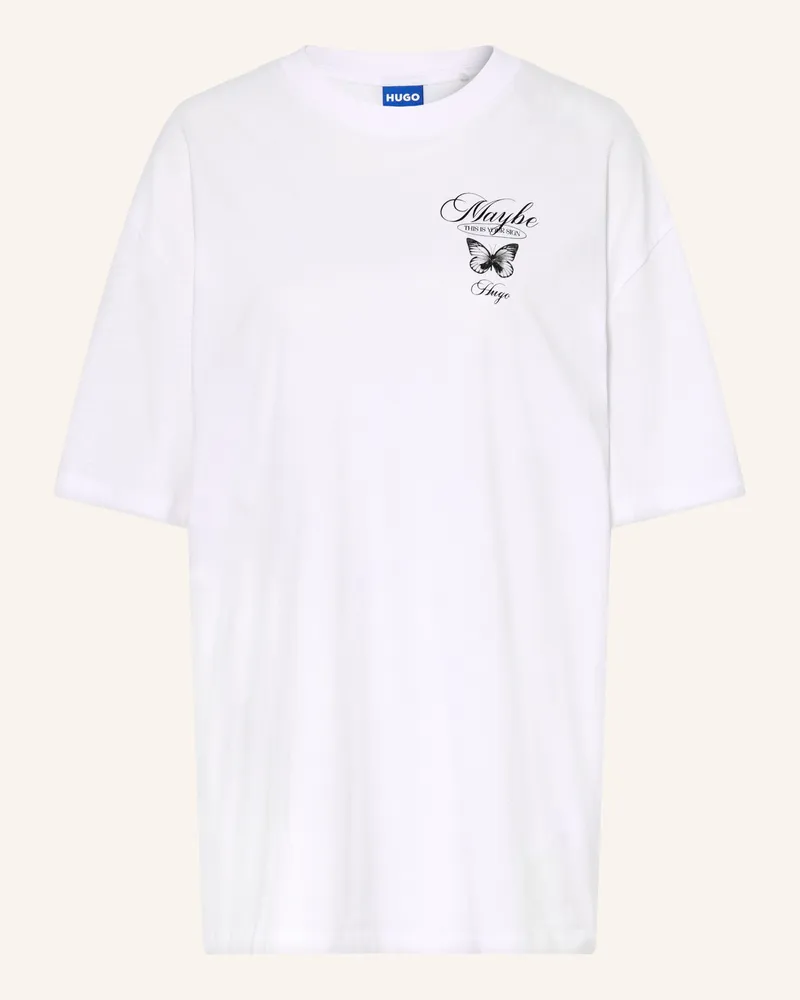 HUGO BOSS Oversized-Shirt weiss Weiss