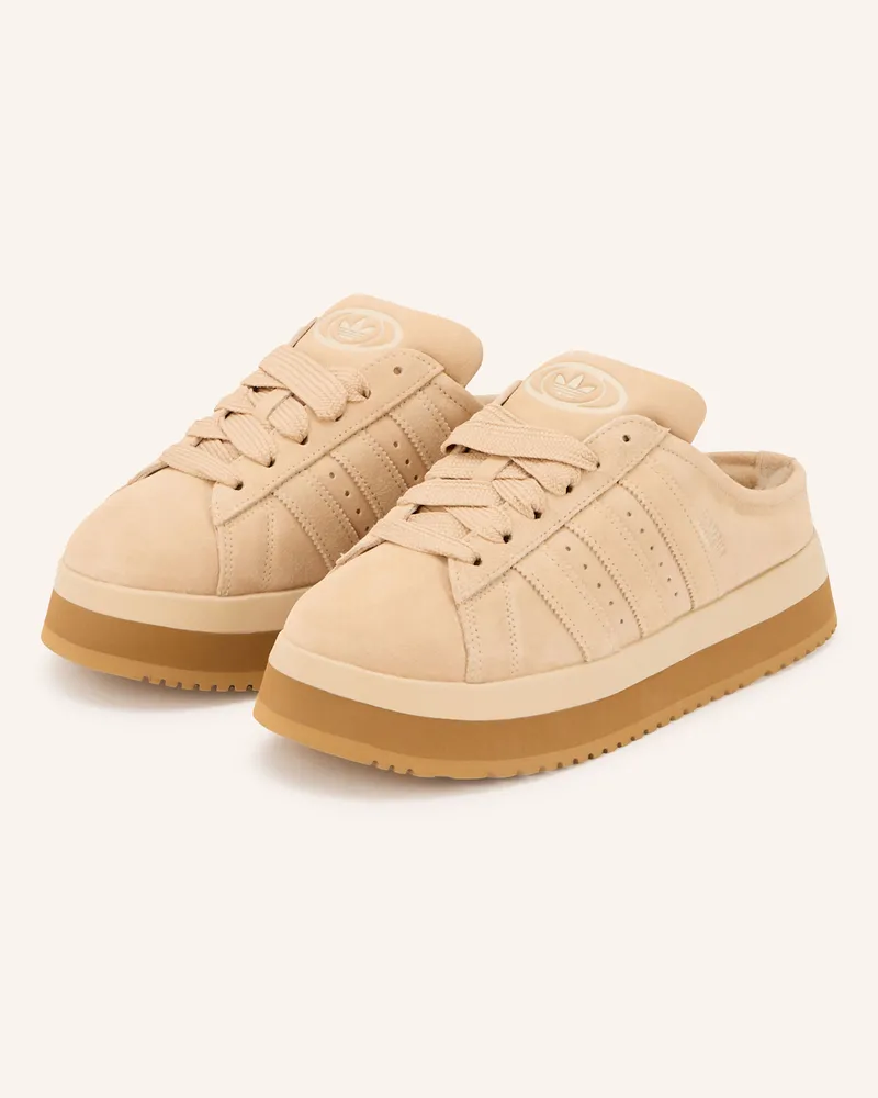 adidas Plateau-Mules CAMPUS 00S Beige