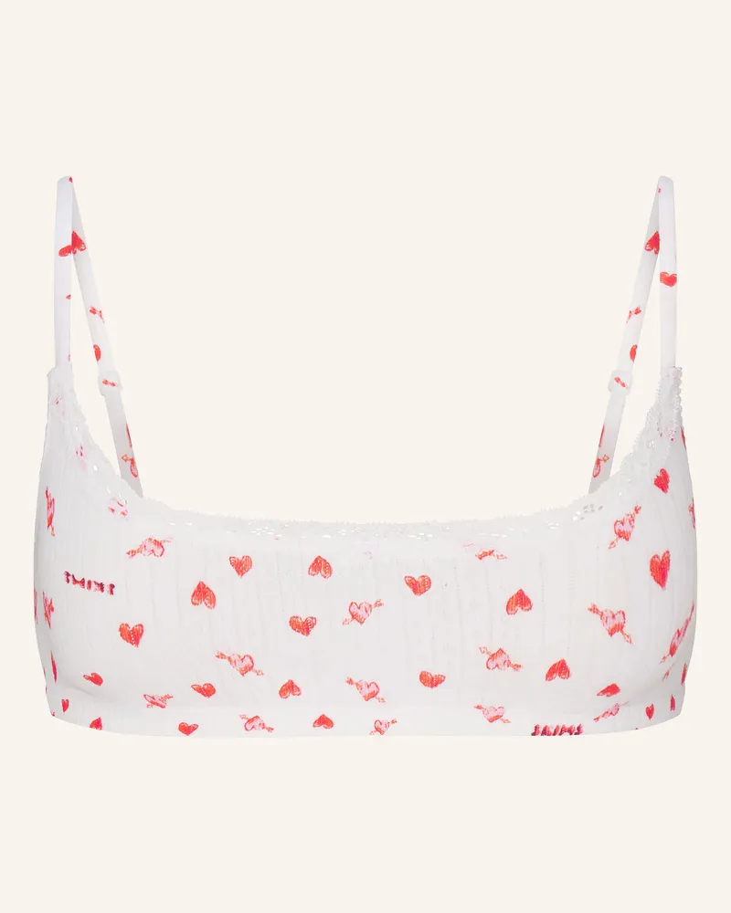 SKIMS Bustier LIGHTWEIGHT COTTON Snow