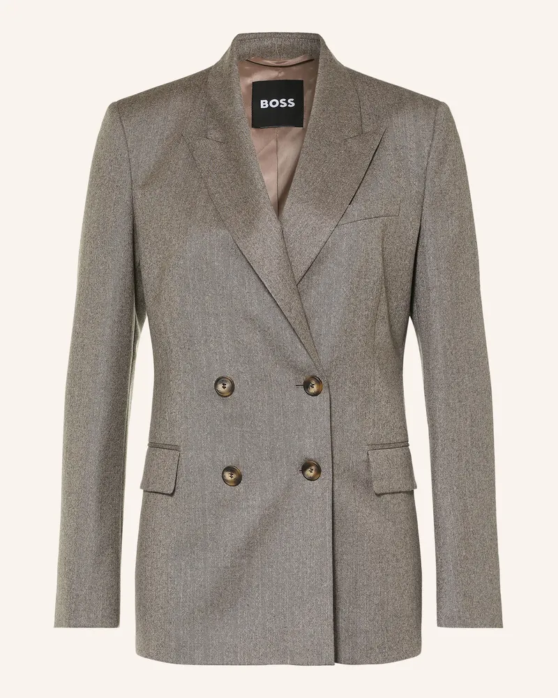 HUGO BOSS Blazer Jaleto braun Taupe