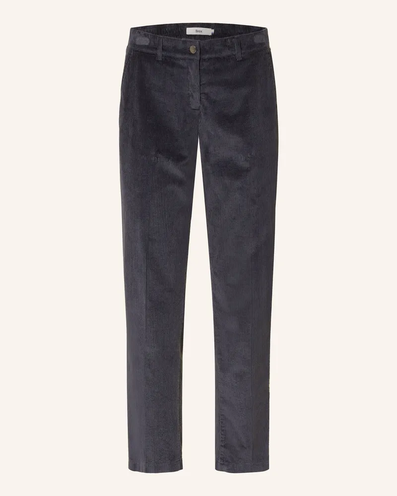 Brax Cordhose Maron blau Dunkelblau
