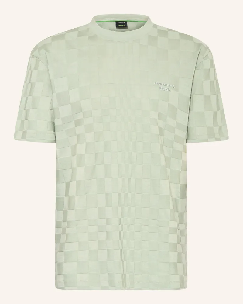 HUGO BOSS T-Shirt spirit70 gruen Hellgrün