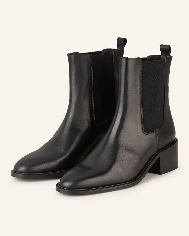 Mrs & HUGS Chelsea-Boots - SCHWARZ Schwarz