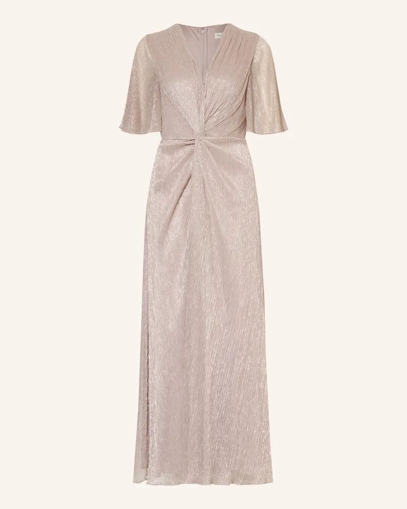 Phase Eight Plisseekleid Dorinda Mit Glitzergarn Und Volants rosa Altrosa