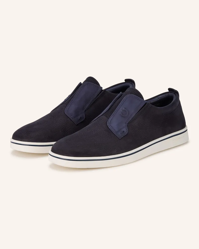 Ferragamo Slipper Alfie blau Dunkelblau
