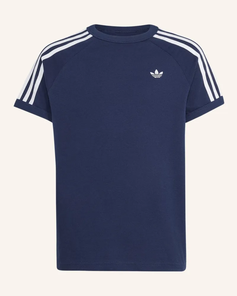 adidas T-Shirt 3-Streifen blau Blau