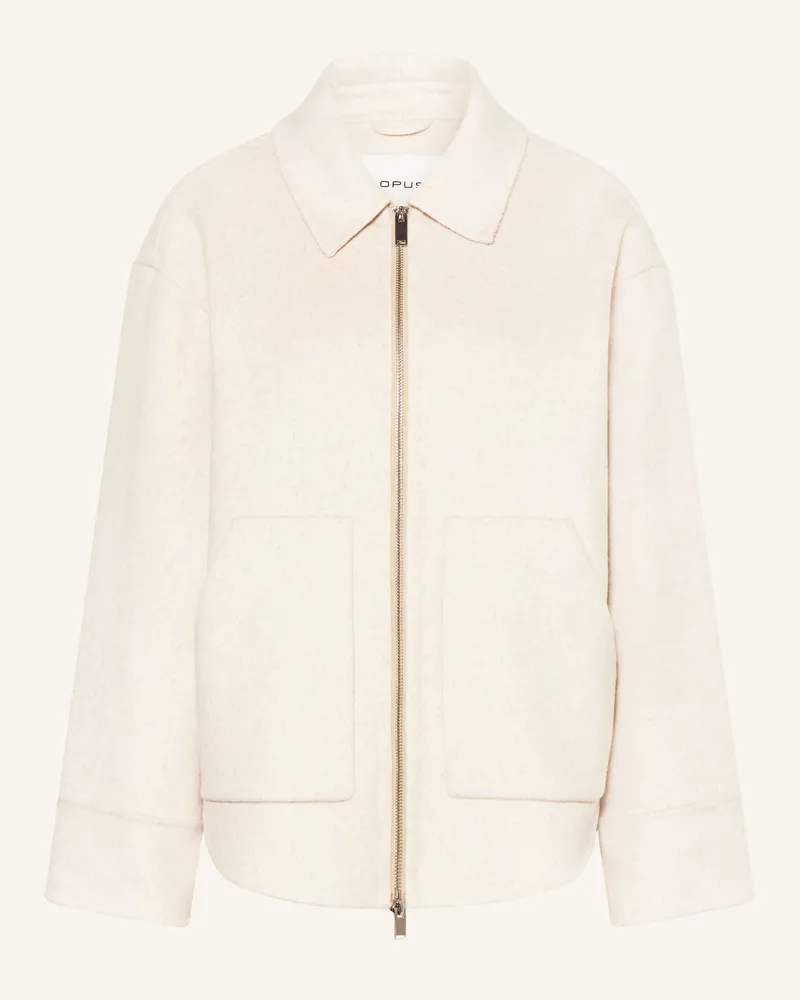 OPUS Jacke Hillvyn weiss Ecru