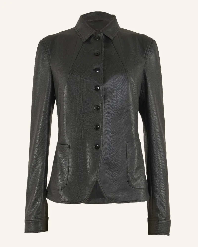 Wolford Strickjacke, Jacke & Weste PYTHON BLAZER Schwarz
