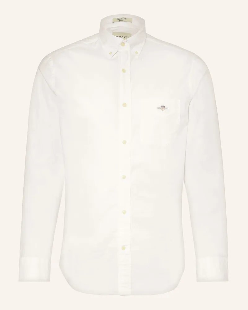 Gant Hemd Regular Fit weiss Weiss
