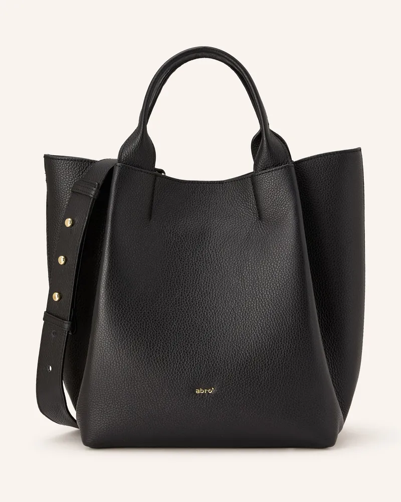 Abro Handtasche AGAVE mit Pouch Schwarz