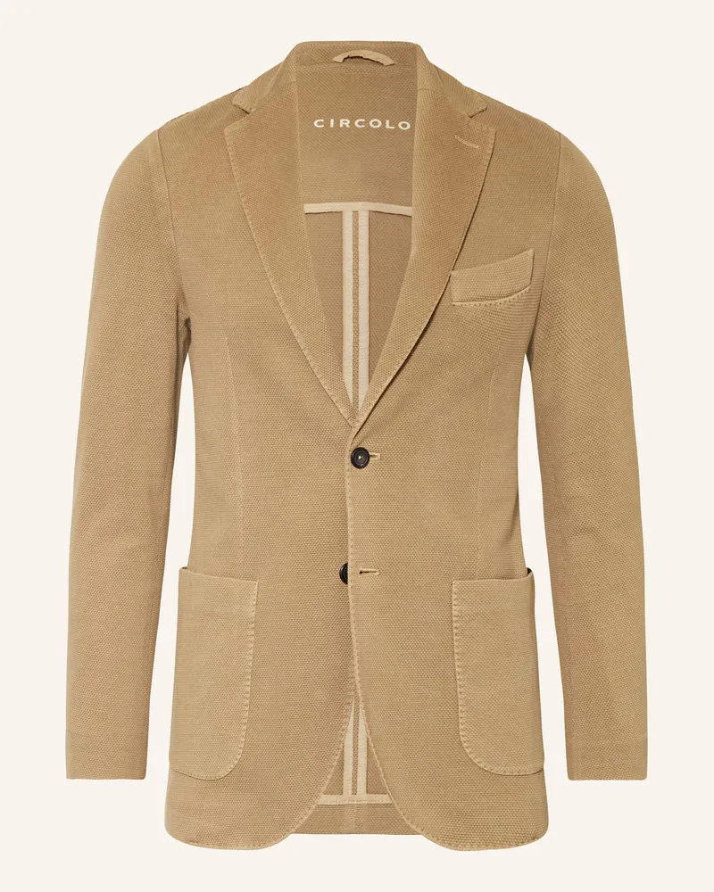 CIRCOLO 1901 Sakko Slim Fit Hellbraun