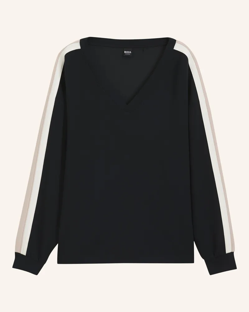 HUGO BOSS Loungewear Oberteil Tone_Sweatshirt schwarz Schwarz