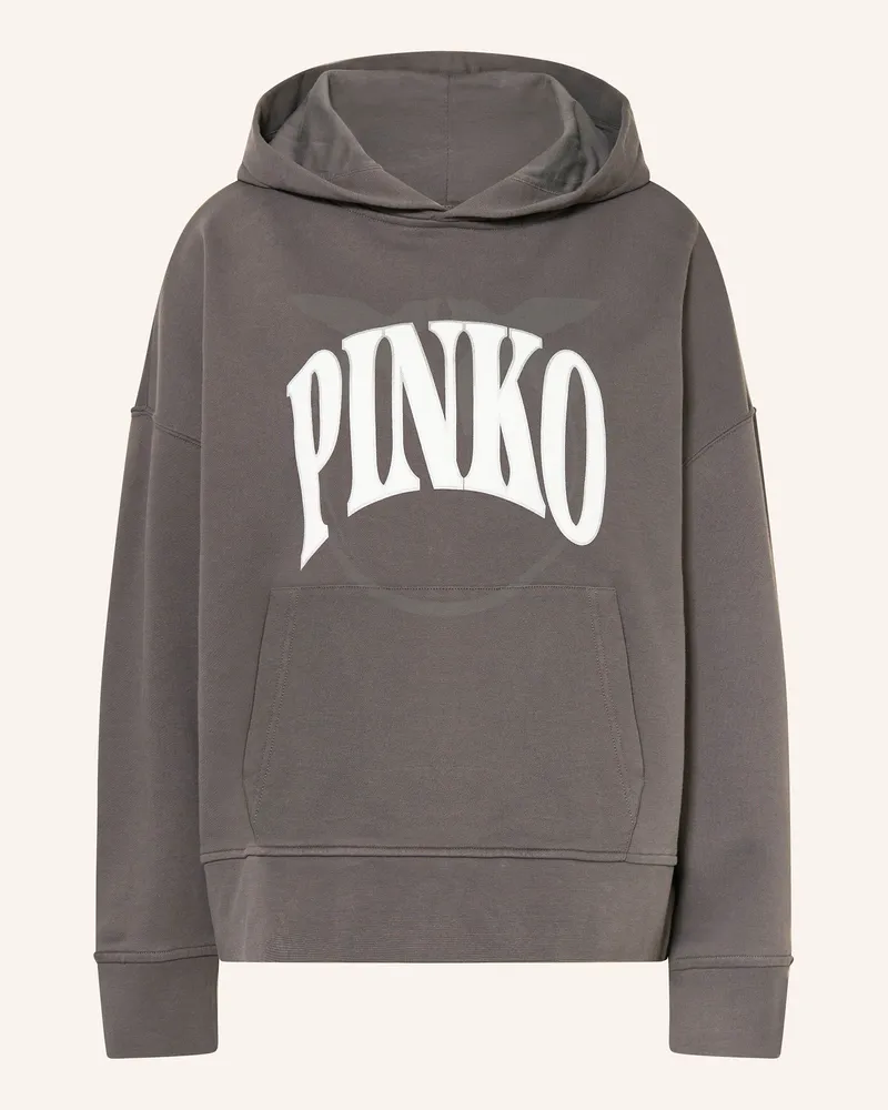 Pinko Hoodie MAKAMBA MAGLIA Dunkelgrau