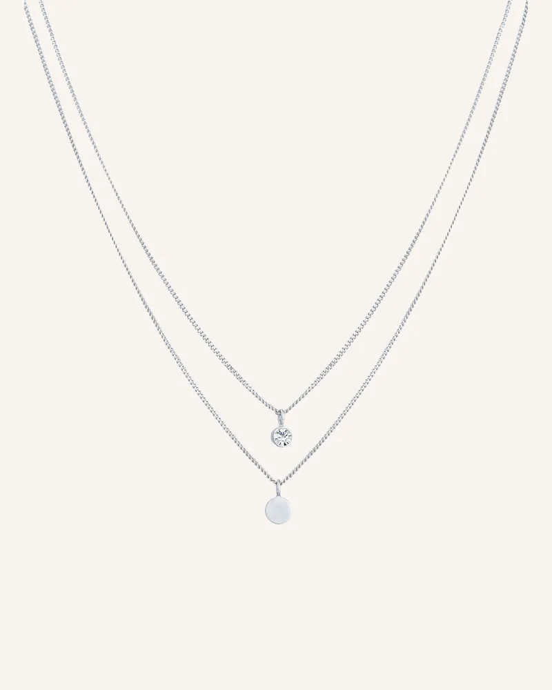 Elli Halskette weiss Weiss