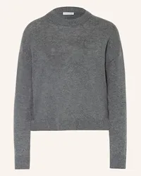 Mrs & HUGS Pullover mit Cashmere Grau