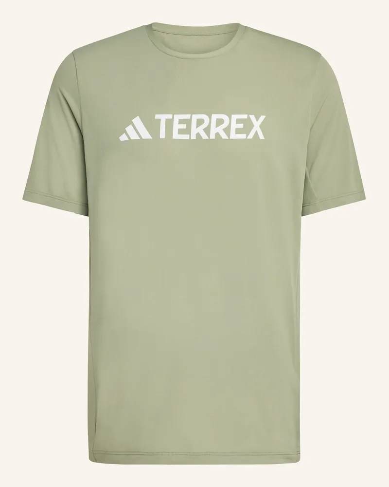 adidas T-Shirt TERREX MULTI CLIMACOOL LOGO TECH Grün