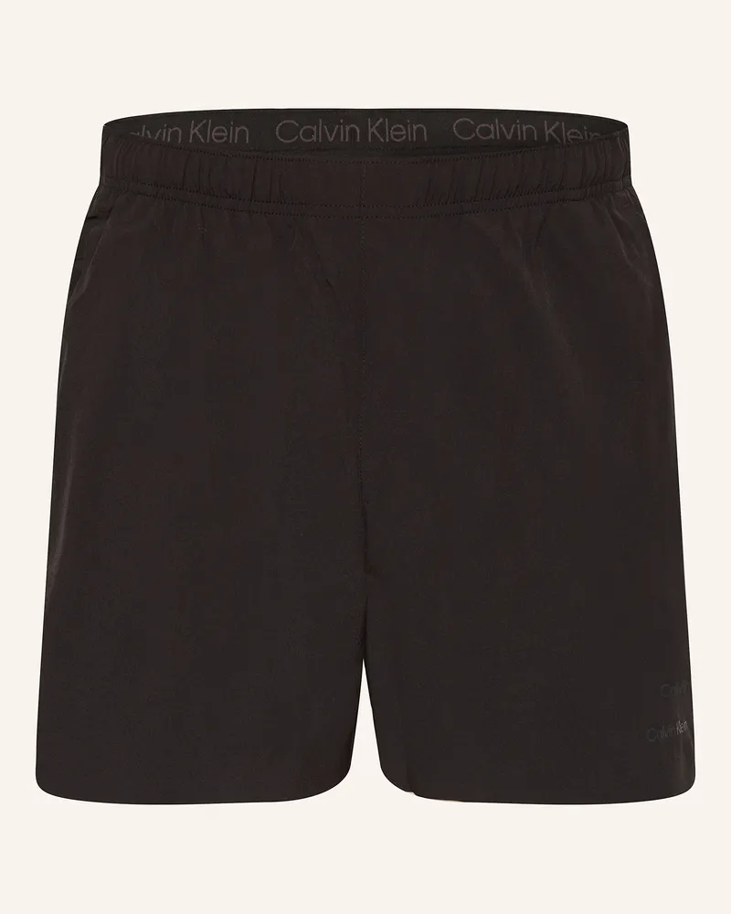 Calvin Klein Badeshorts Ck Tech schwarz Schwarz