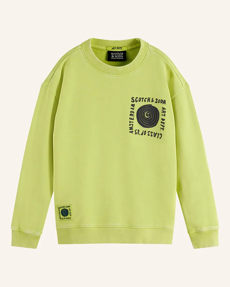Scotch&Soda Sweatshirt Hellgrün