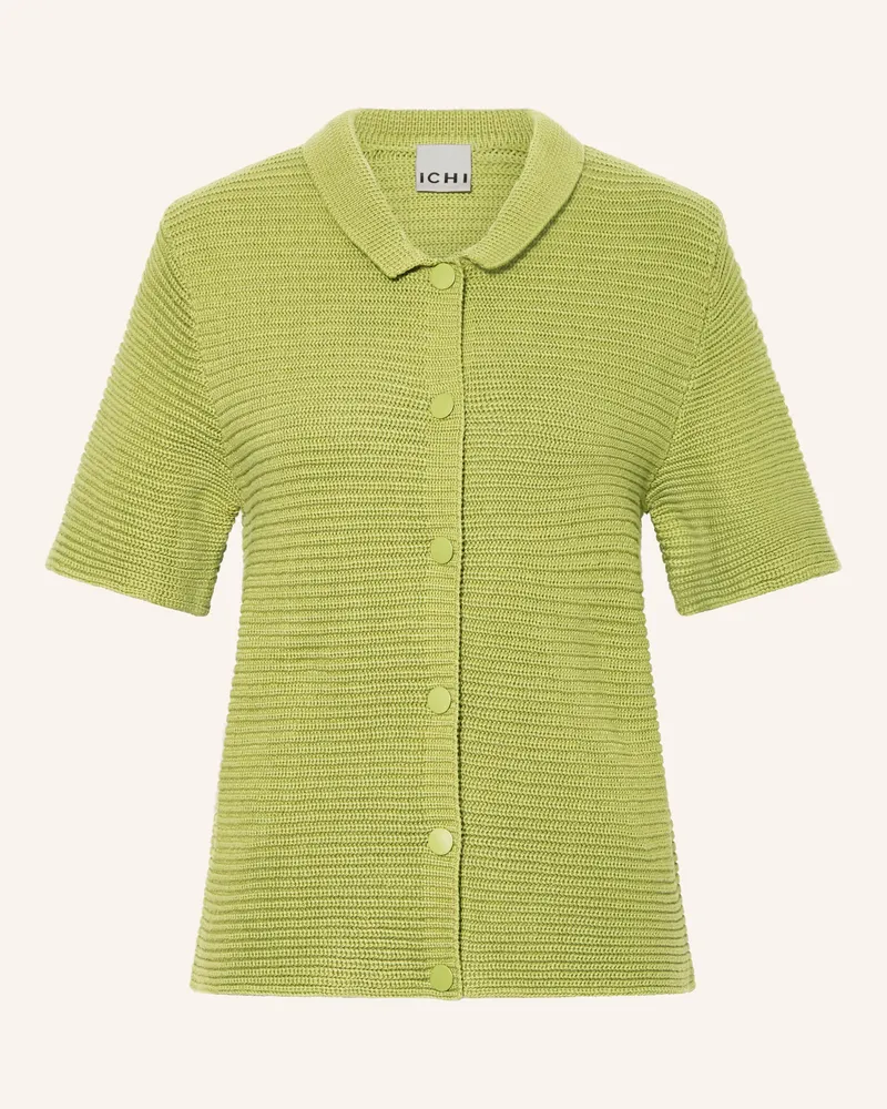 ICHI Strickjacke IHDEMUE Grün