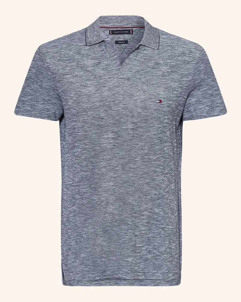 Tommy Hilfiger Piqué-Poloshirt Blau