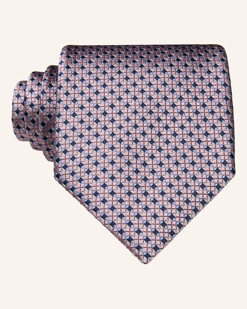 Ermenegildo Zegna Krawatte rosa Rosé