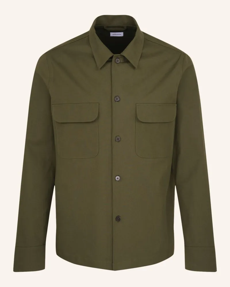 Seidensticker Overshirt Regular Fit Grün