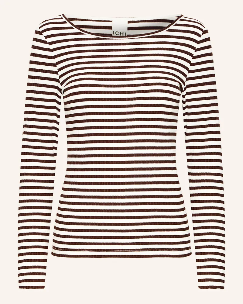 ICHI Longsleeve IHCELLA Dunkelbraun