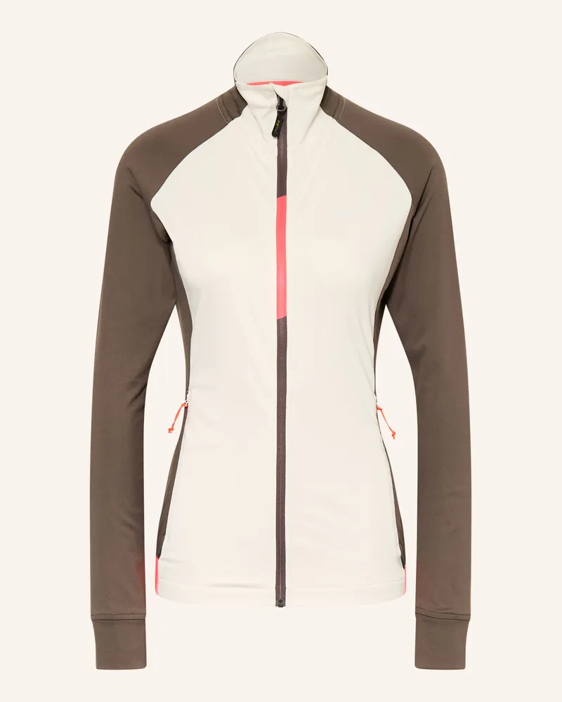 me°ru' Midlayer-Jacke Montijo braun Creme