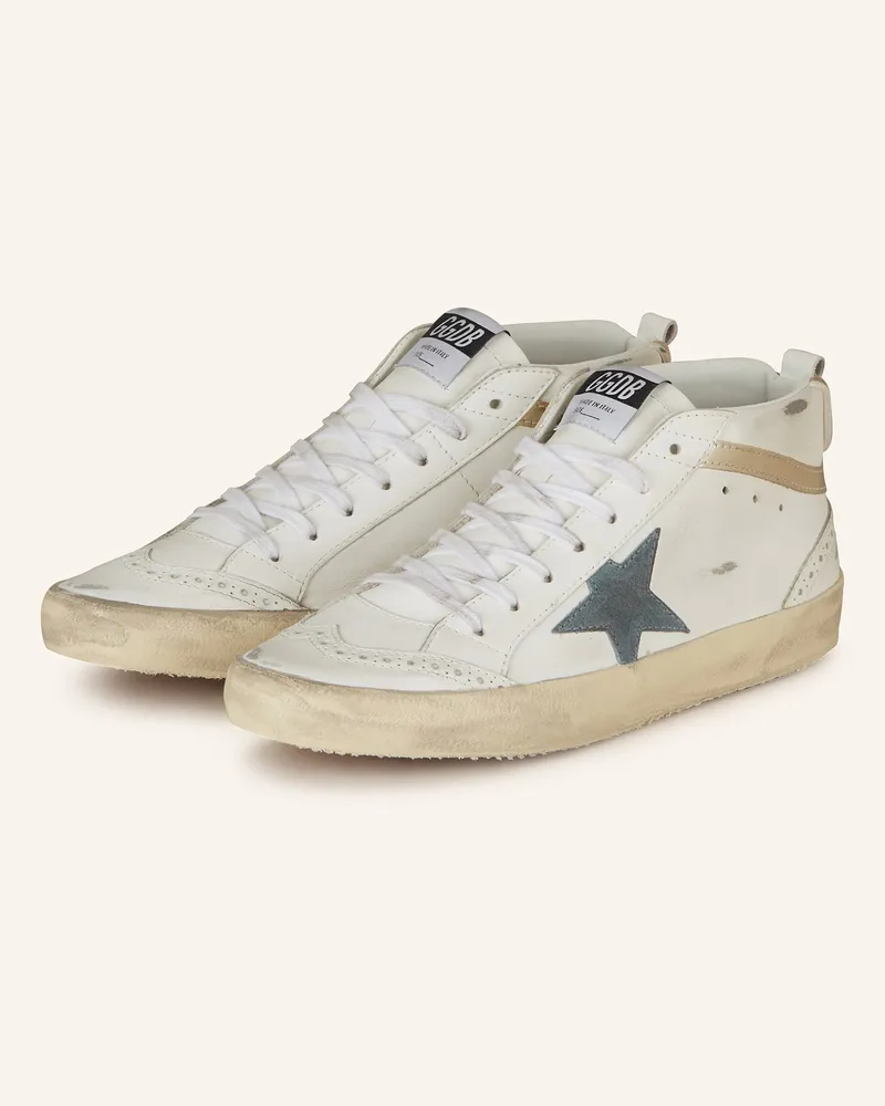 Golden Goose Sneaker MID STAR Weiss