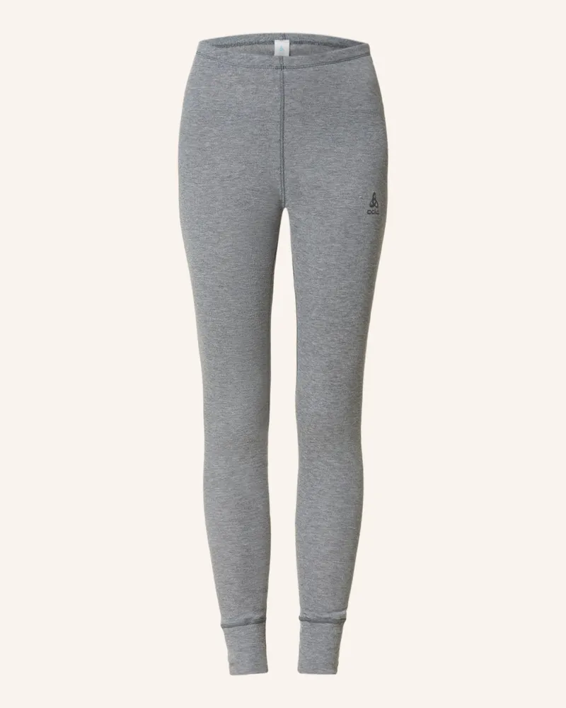 Odlo Funktionswäsche-Hose ACTIVE WARM ECO Grau