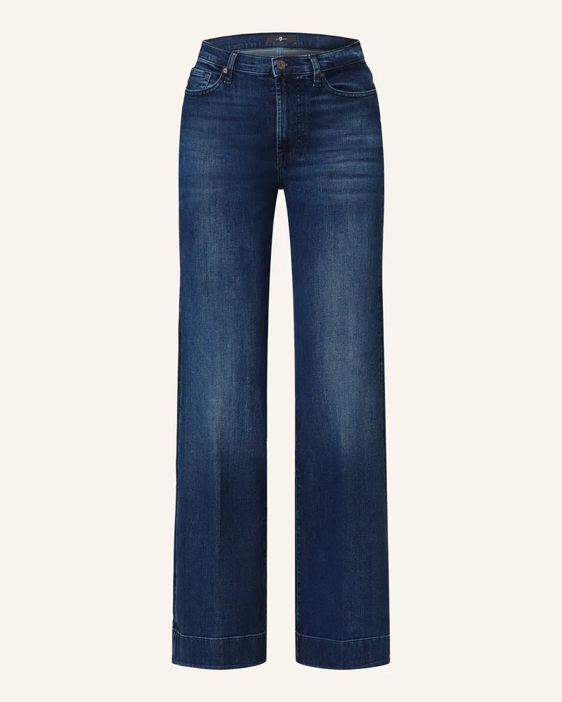 7 for all mankind Flared Jeans Modern Dojo blau Dark