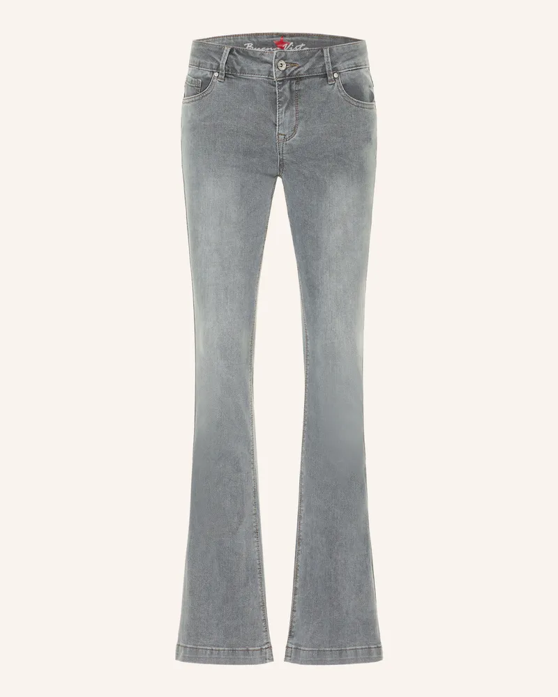 Buena Vista Bootcut Jeans Italy grau 8970