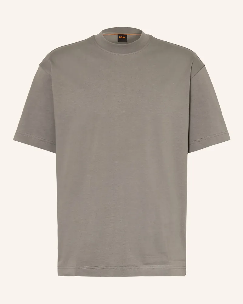 HUGO BOSS Oversized-Shirt Timm gruen Khaki