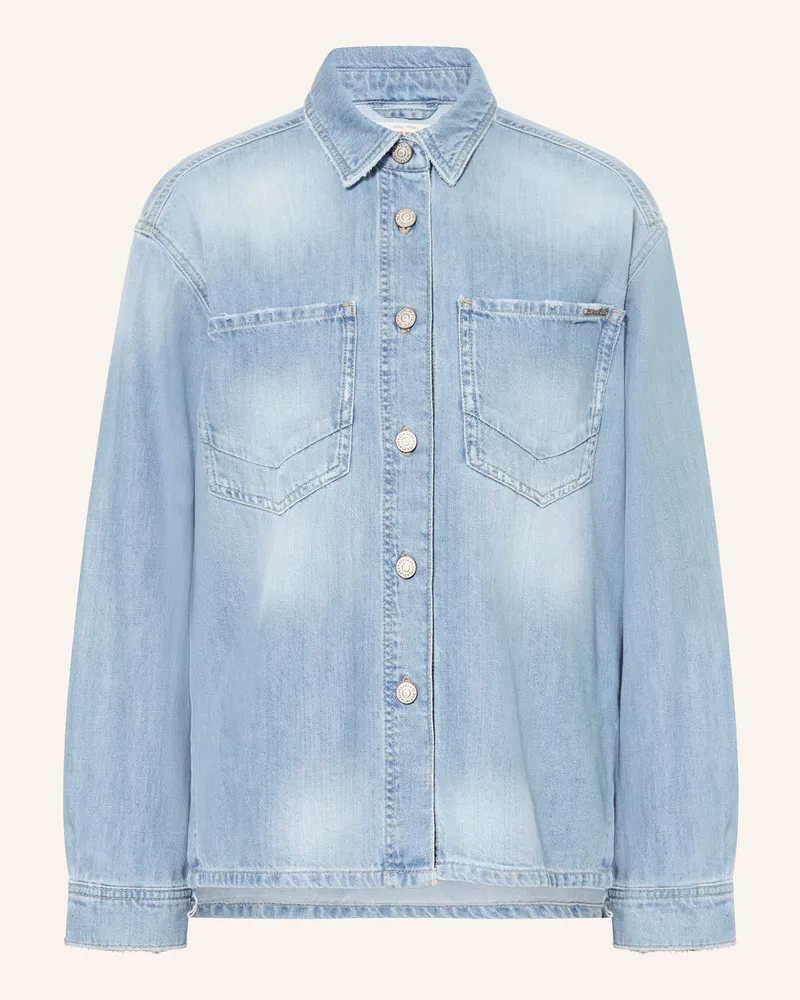 Gang Jeans-Overshirt 94nala blau Hellblau