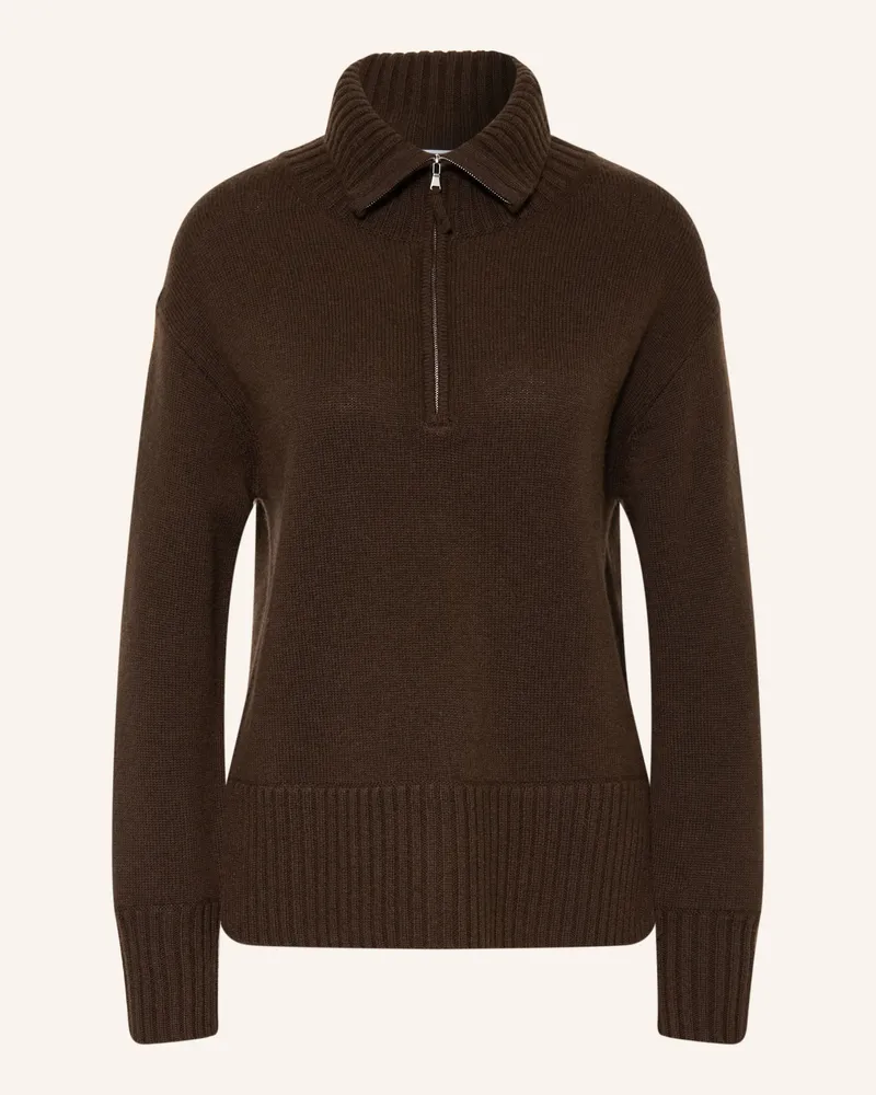 Darling Harbour Troyer Mit Cashmere braun Dark