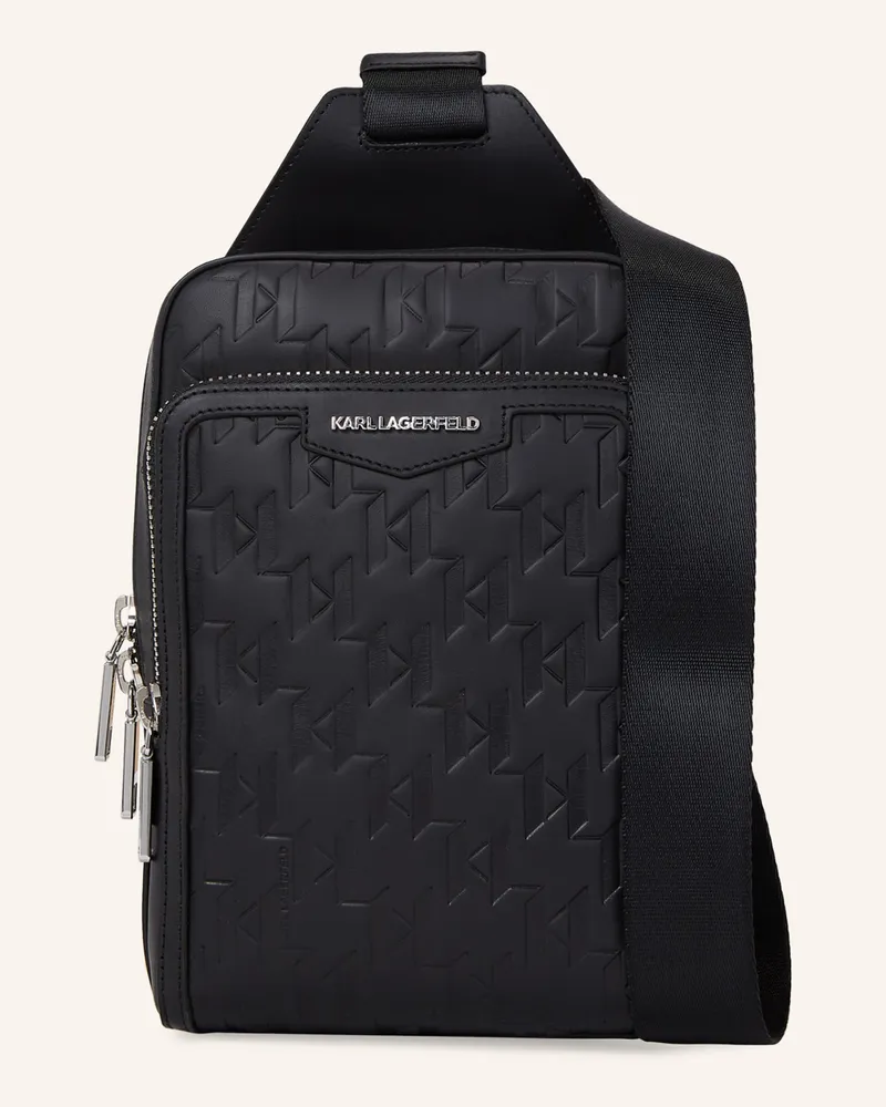 Karl Lagerfeld Gürteltasche Schwarz