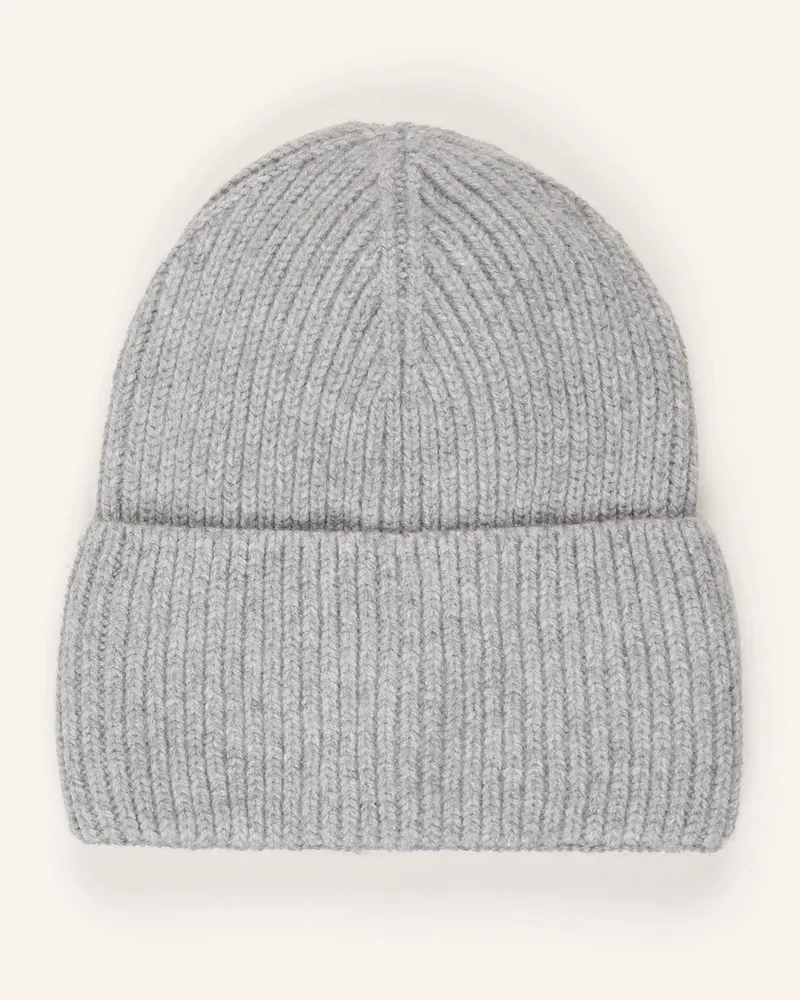 Capo Mütze mit Cashmere Hellgrau