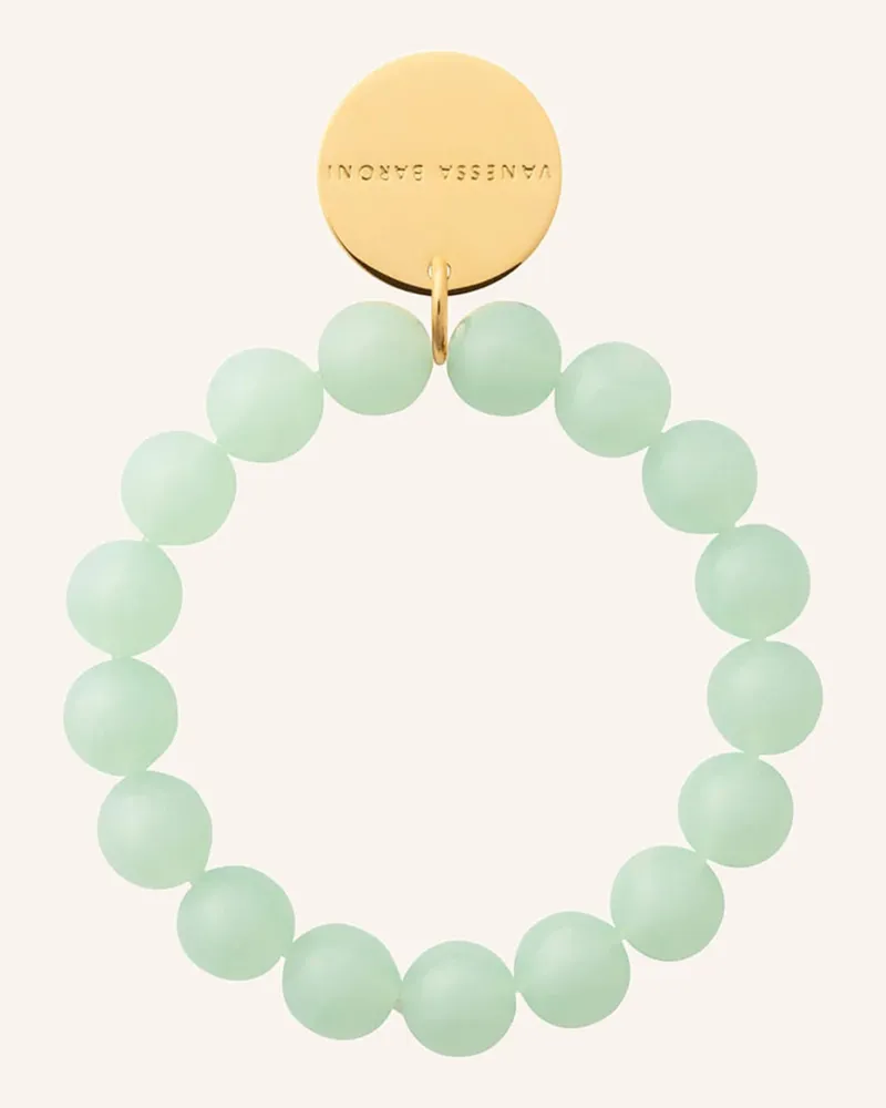 Vanessa Baroni Armband Mini Beads Flex gruen Mint