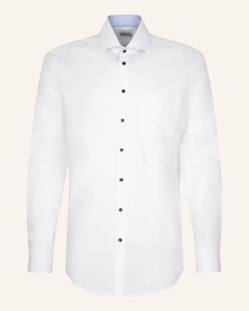 Seidensticker Business Hemd Regular Fit weiss Weiss