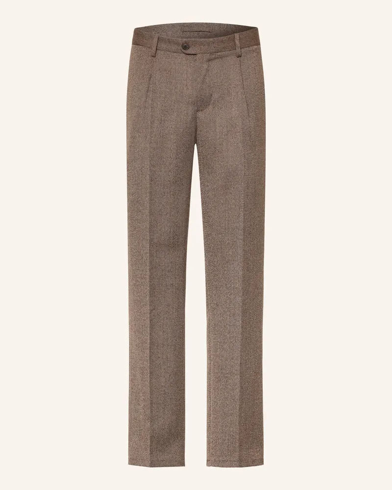 Profuomo Hose Loose Fit braun Braun