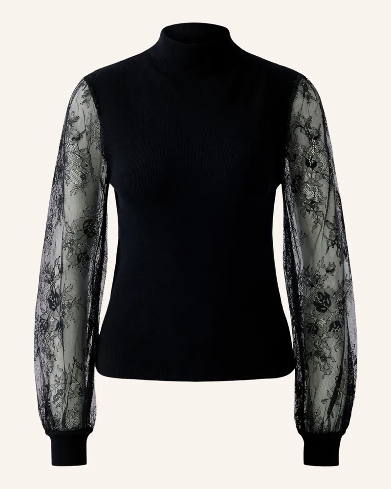 Oui  Pullover Schwarz