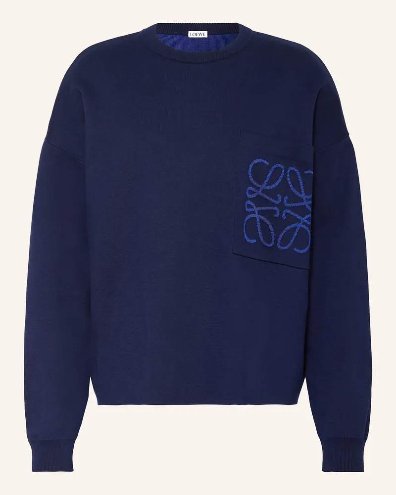 Loewe Pullover Dunkelblau