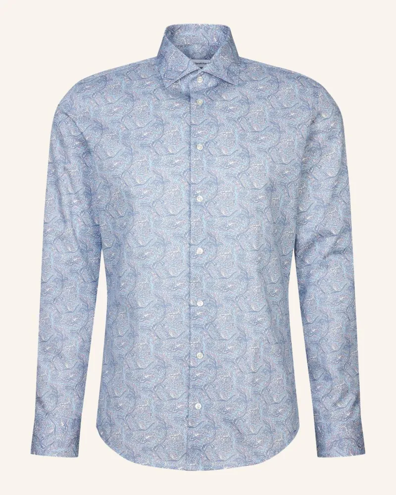 Seidensticker Business Hemd Shaped Fit blau Blau